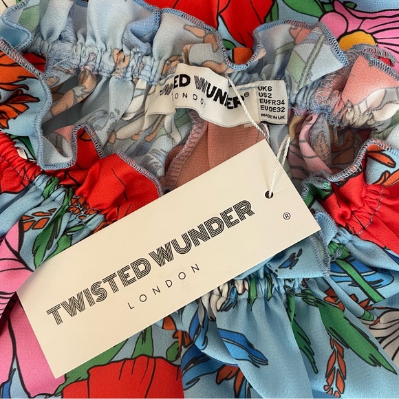 Twisted Wunder floral print dress - Picture 4 of 4